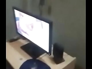 indian girlfriend watching porn with boyfriend